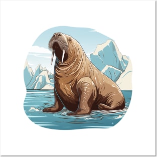 Walrus Posters and Art